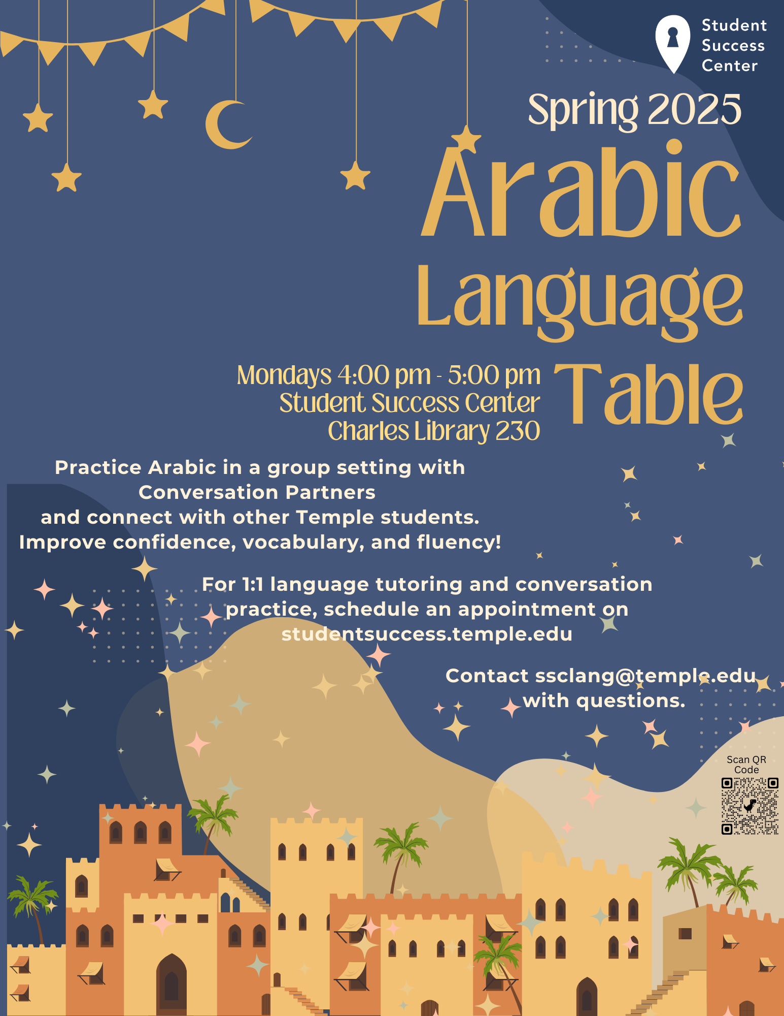 Spring 25 Arabic Language Table