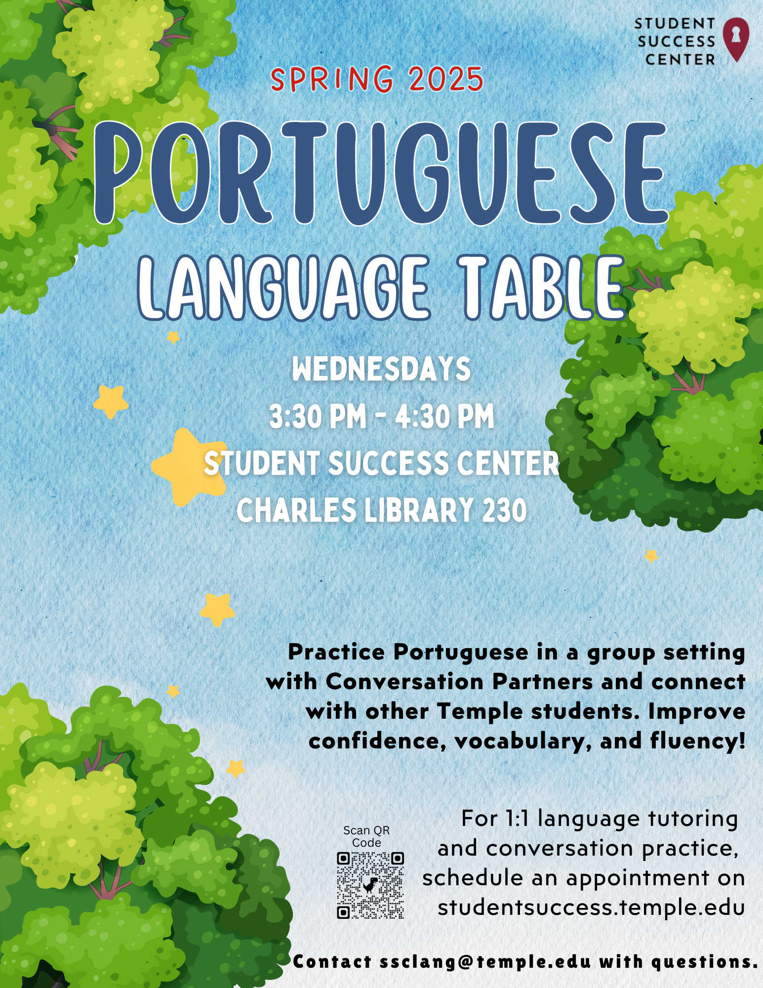 Spring 25 Portuguese Language Table