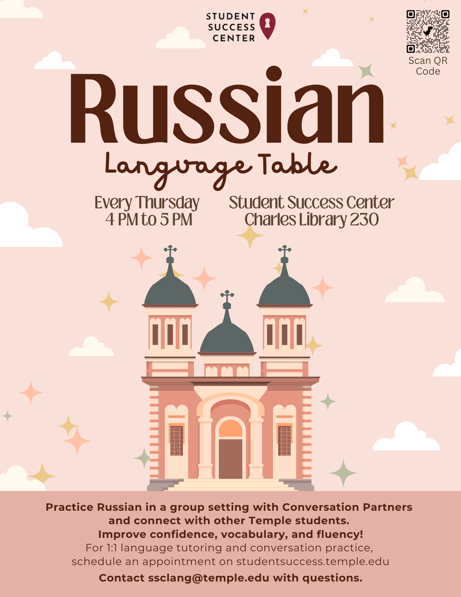 Spring 25 Russian Language Table